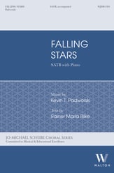 Falling Stars SATB choral sheet music cover